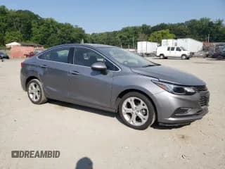 ✅ 2018 Chevrolet Cruze Premier • VIN: 1G1BF5SM8J7232710 • Lot: 54701113. Listed on Copart with 74,764 mi. Free auction sales archive from the USA and detailed vehicle history report at DreamBid. Image 4.