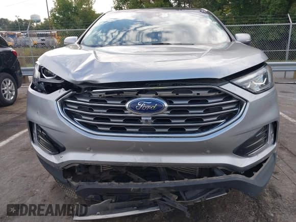 ✅ 2020 Ford Edge Titanium • VIN: 2FMPK3K9XLBB34860 • Lot: 43333566. Listed on IAAI with 110,473 mi. Free auction sales archive from the USA and detailed vehicle history report at DreamBid. Image 6.