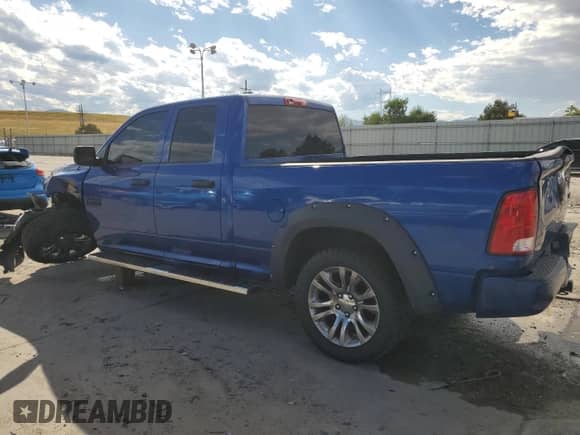 2019 Ram 1500 Express with VIN 1C6RR7FG4KS635635, listed as a Copart auction lot 67610484 with 81,543 mi miles and Salvage title. Bid and sale history available at DreamBid. Image 2.