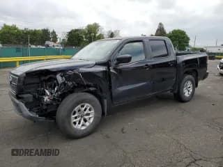 ✅ 2024 Nissan Frontier SV • VIN: 1N6ED1EK4RN621328 • Lot: 62203075. Listed on Copart with 43,315 mi. Free auction sales archive from the USA and detailed vehicle history report at DreamBid. Image 1.