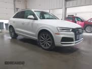 ✅ 2018 Audi Q3 Premium Plus • VIN: WA1JCCFS3JR001107 • Lot: 43045508. Listed on IAAI with 44,252 mi. Free auction sales archive from the USA and detailed vehicle history report at DreamBid. Image 1.