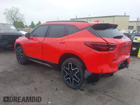 ✅ 2023 Chevrolet Blazer RS • VIN: 3GNKBKRS8PS155103 • Lot: 42231530. Listed on IAAI with 21,751 mi. Free auction sales archive from the USA and detailed vehicle history report at DreamBid. Image 3.