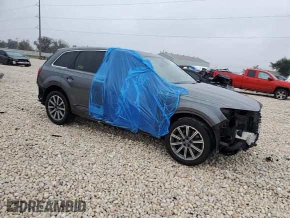 ✅ 2018 Audi Q7 Premium • VIN: WA1AHAF70JD034077 • Лот: 83387904. Опубликован ранее на Copart с пробегом 76 413 миль. Бесплатный доступ к архиву аукционных продаж из США и подробный отчёт об истории автомобиля на DreamBid. Изображение 4.