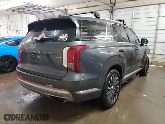 ✅ 2023 Hyundai Palisade Calligraphy • VIN: KM8R7DGE7PU498000 • Лот: 78938874. Опубликован ранее на Copart с пробегом 54 156 миль. Бесплатный доступ к архиву аукционных продаж из США и подробный отчёт об истории автомобиля на DreamBid. Изображение 3.