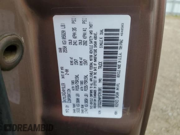 ✅ 2000 Dodge Dakota Sport • VIN: 1B7GG22N0YS701801 • Lot: 80586704. Wystawiony na Copart z przebiegiem 208 181 mil. Bezpłatny archiwum sprzedaży aukcyjnych z USA i szczegółowy raport historii pojazdu na DreamBid. Zdjęcie 12.