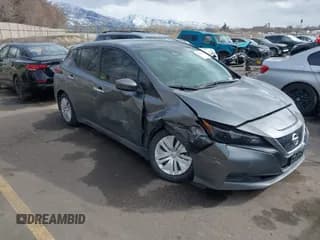 ✅ 2022 Nissan LEAF S • VIN: 1N4AZ1BV0NC559410 • Lot: 41806174. Listed on IAAI with 32,289 mi. Free auction sales archive from the USA and detailed vehicle history report at DreamBid. Image 1.