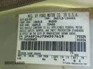 ✅ 1995 Ford Escort • VIN: 1FASP14J7SW307619 • Lot: 42440199. Listed on IAAI with 199,793 mi. Free auction sales archive from the USA and detailed vehicle history report at DreamBid. Image 9.