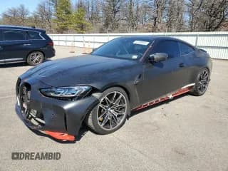 ✅ 2022 BMW M4 • VIN: WBS53AZ07NCH47246 • Lot: 51198695. Listed on Copart with 19,779 mi. Free auction sales archive from the USA and detailed vehicle history report at DreamBid. Image 1.