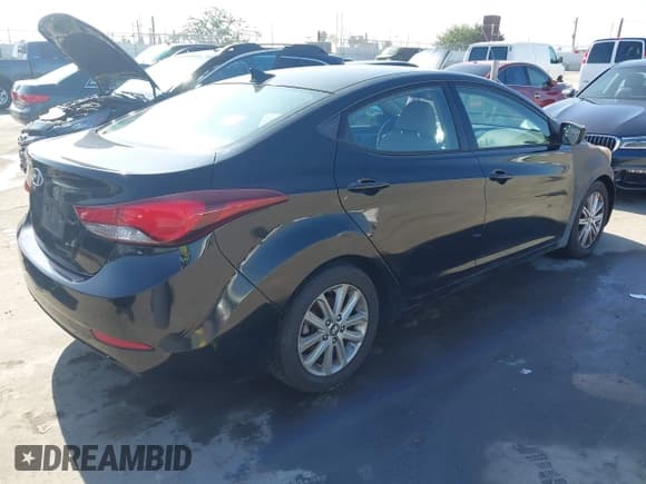 ✅ 2014 Hyundai Elantra SE • VIN: KMHDH4AE1EU142588 • Lot: 43643783. Listed on IAAI with 120,342 mi. Free auction sales archive from the USA and detailed vehicle history report at DreamBid. Image 4.
