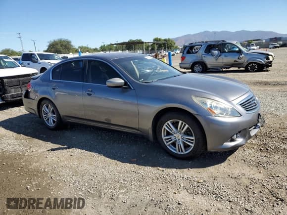 ✅ 2011 Infiniti G25 • VIN: JN1DV6AP2BM600986 • Lot: 86899245. Listed on Copart with 117,256 mi. Free auction sales archive from the USA and detailed vehicle history report at DreamBid. Image 4.