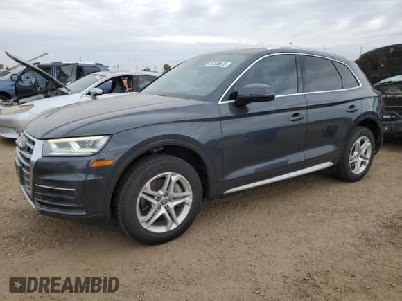 ✅ 2018 Audi Q5 Premium Plus • VIN: WA1BNAFY9J2024844 • Lot: 82338575. Listed on Copart with 92,440 mi. Free auction sales archive from the USA and detailed vehicle history report at DreamBid. Image 1.