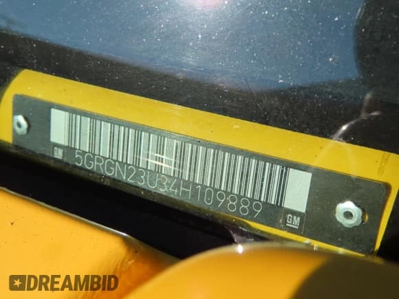 ✅ 2004 Hummer H2 • VIN: 5GRGN23U34H109889 • Лот: 85580325. Опубликован ранее на Copart с пробегом 122 008 миль. Бесплатный доступ к архиву аукционных продаж из США и подробный отчёт об истории автомобиля на DreamBid. Изображение 10.