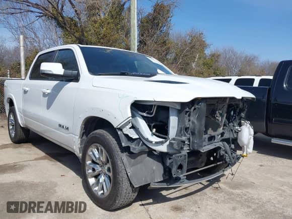 2022 Ram 1500 Laramie z VIN 1C6RREJT2NN354929, wystawiony jako IAAI lot #41502276 z przebiegiem 75 164 mil mil oraz . Historia ofert i sprzedaży dostępna na DreamBid. Obrazek 1.