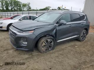 ✅ 2019 Hyundai Santa Fe Ultimate • VIN: 5NMS5CAA8KH105939 • Lot: 51614174. Wystawiony na Copart z przebiegiem 87 597 mil. Bezpłatny archiwum sprzedaży aukcyjnych z USA i szczegółowy raport historii pojazdu na DreamBid. Zdjęcie 1.