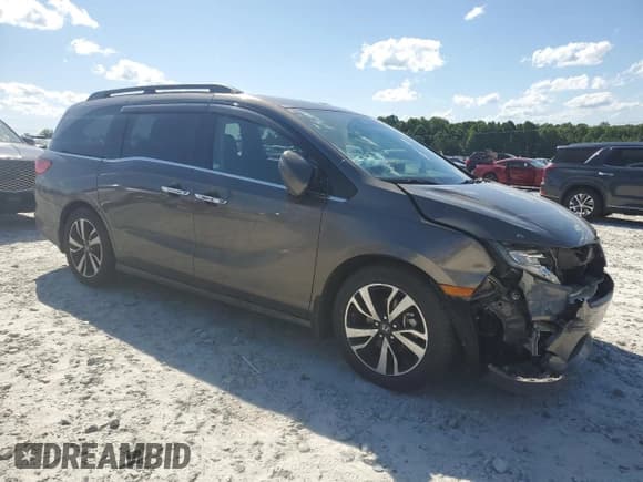 ✅ 2019 Honda Odyssey Elite • VIN: 5FNRL6H97KB078414 • Lot: 57327895. Listed on Copart with 119,259 mi. Free auction sales archive from the USA and detailed vehicle history report at DreamBid. Image 4.