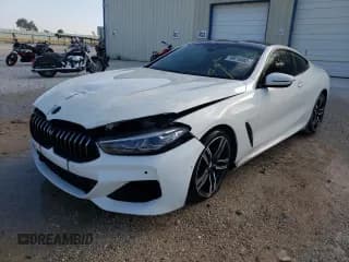 ✅ 2019 BMW 8 Series M850i xDrive • VIN: WBABC4C55KBJ35736 • Лот: 59875482. Опубликован ранее на Copart с пробегом Не указан. Бесплатный доступ к архиву аукционных продаж из США и подробный отчёт об истории автомобиля на DreamBid. Изображение 2.