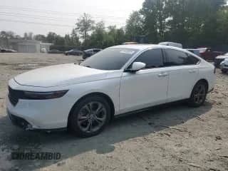 2024 Honda Accord EX-L с VIN 1HGCY2F69RA018759, выставлен на аукционе Copart как лот 59468825 с пробегом 13 759 миль миль и Списание • Salvage title. История ставок и продаж доступна на DreamBid. Изображение 1.