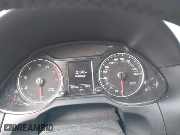 ✅ 2017 Audi Q5 Premium • VIN: WA1C2AFP7HA093178 • Lot: 43774410. Listed on IAAI with 102,944 mi. Free auction sales archive from the USA and detailed vehicle history report at DreamBid. Image 7.