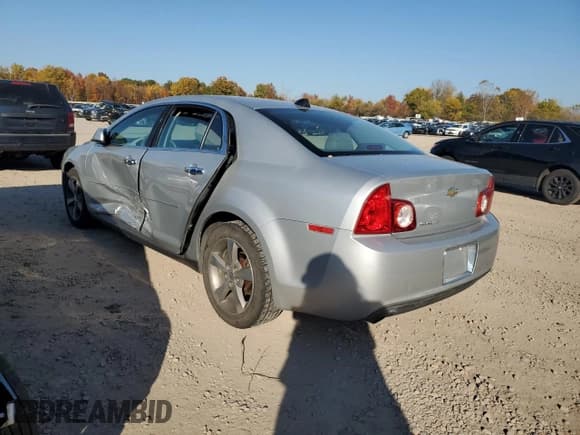 ✅ 2012 Chevrolet Malibu 1LT • VIN: 1G1ZC5E01CF157678 • Lot: 72015024. Listed on Copart with 96,843 mi. Free auction sales archive from the USA and detailed vehicle history report at DreamBid. Image 2.