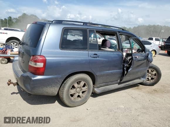 2006 Toyota Highlander with VIN JTEGD21A460147397, listed as a Copart auction lot 65257545 with Not provided miles and Salvage title. Bid and sale history available at DreamBid. Image 3.