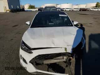 2019 Hyundai Veloster Turbo R-Spec с VIN KMHTH6AB4KU011194, выставлен на аукционе Copart как лот 76710134 с пробегом 50 026 миль миль и Списание • Salvage title. История ставок и продаж доступна на DreamBid. Изображение 5.