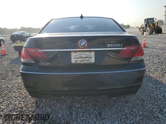 ✅ 2008 BMW 7 Series 750i • VIN: WBAHL83548DT14316 • Lot: 63606925. Listed on Copart with 164,543 mi. Free auction sales archive from the USA and detailed vehicle history report at DreamBid. Image 6.