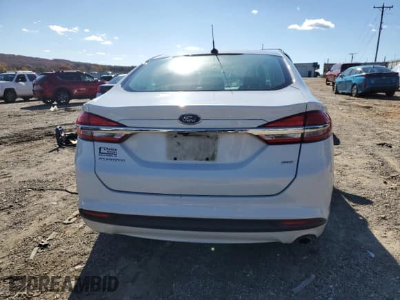 ✅ 2017 Ford Fusion SE • VIN: 3FA6P0H74HR125589 • Lot: 92081595. Listed on Copart with 184,298 mi. Free auction sales archive from the USA and detailed vehicle history report at DreamBid. Image 6.