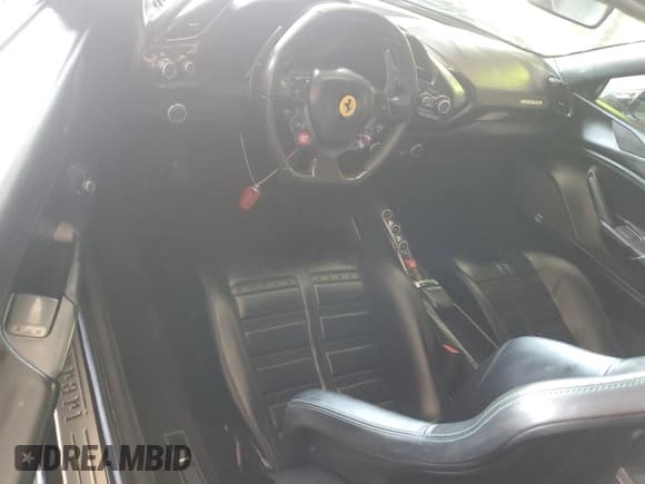 ✅ 2017 Ferrari 488 • VIN: ZFF79ALA1H0227399 • Lot: 74447644. Listed on Copart with Not provided. Free auction sales archive from the USA and detailed vehicle history report at DreamBid. Image 8.