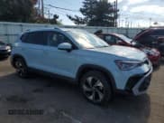 ✅ 2025 Volkswagen Taos SE • VIN: 3VVVC7B29SM050109 • Лот: 86635845. Опубликован ранее на Copart с пробегом 3 394 миль. Бесплатный доступ к архиву аукционных продаж из США и подробный отчёт об истории автомобиля на DreamBid. Изображение 4.