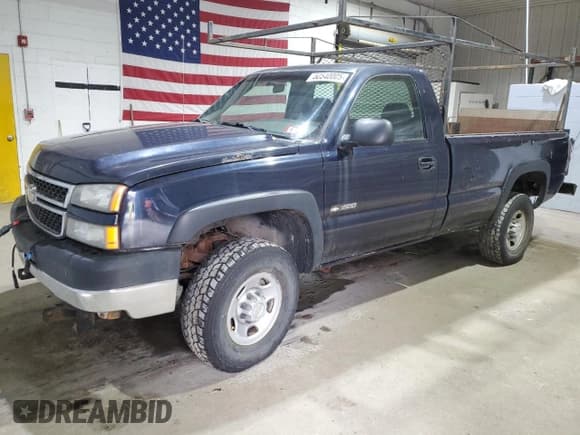 ✅ 2006 Chevrolet Silverado 3500 SRW Wrk Trk • VIN: 1GCHK34U76E124161 • Lot: 50540005. Listed on Copart with Not provided. Free auction sales archive from the USA and detailed vehicle history report at DreamBid. Image 1.