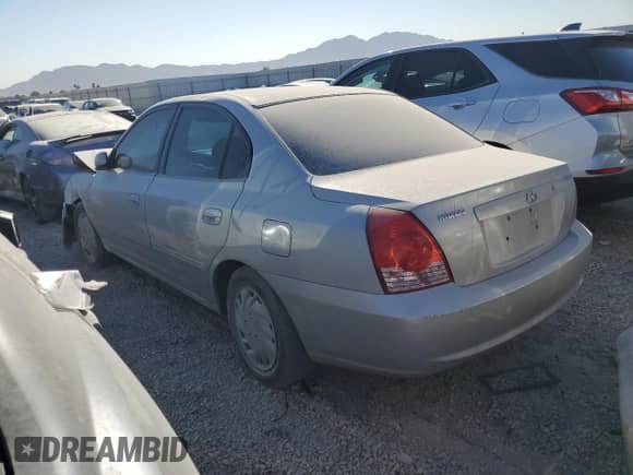 2004 Hyundai Elantra GLS with VIN KMHDN46D24U718888, listed as a Copart auction lot 66443744 with Not provided miles and Salvage title. Bid and sale history available at DreamBid. Image 2.