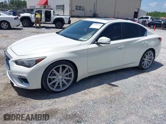 ✅ 2019 Infiniti Q50 Sport • VIN: JN1EV7AP3KM515228 • Lot: 42264305. Listed on IAAI with 122,358 mi. Free auction sales archive from the USA and detailed vehicle history report at DreamBid. Image 2.