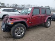✅ 2021 Jeep Wrangler Unlimited Sahara • VIN: 1C4HJXEG3MW720572 • Lot: 41899645. Listed on IAAI with 43,097 mi. Free auction sales archive from the USA and detailed vehicle history report at DreamBid. Image 2.