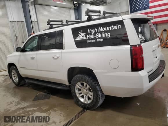 2018 Chevrolet Suburban LS with VIN 1GNSKGEC8JR174126, listed as a Copart auction lot 67644565 with 44,798 mi miles and Salvage title. Bid and sale history available at DreamBid. Image 2.