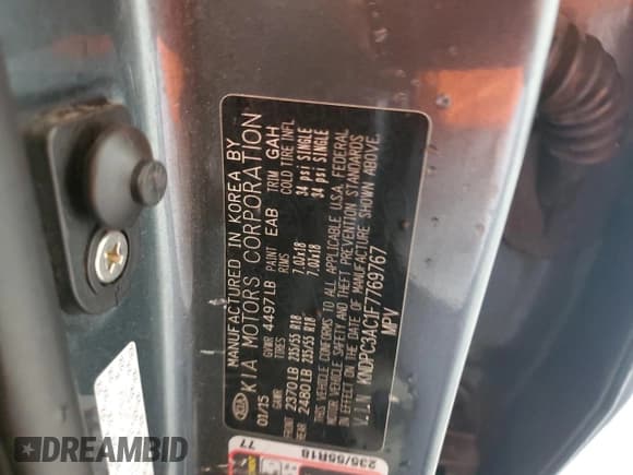 ✅ 2015 Kia Sportage EX • VIN: KNDPC3AC1F7769767 • Лот: 90643835. Опубликован ранее на Copart с пробегом 230 780 миль. Бесплатный доступ к архиву аукционных продаж из США и подробный отчёт об истории автомобиля на DreamBid. Изображение 13.