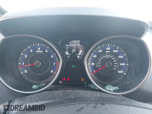 ✅ 2013 Hyundai Elantra GLS • VIN: 5NPDH4AE6DH412055 • Лот: 43463785. Опубликован ранее на IAAI с пробегом 200 248 миль. Бесплатный доступ к архиву аукционных продаж из США и подробный отчёт об истории автомобиля на DreamBid. Изображение 7.