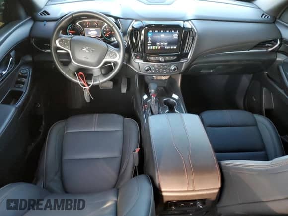 2023 Chevrolet Traverse RS with VIN 1GNEVJKW1PJ209760, listed as a Copart auction lot 80408985 with 52,059 mi miles and Salvage title. Bid and sale history available at DreamBid. Image 8.