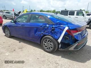 ✅ 2024 Hyundai Elantra SEL • VIN: KMHLM4DG5RU807518 • Lot: 43065699. Listed on IAAI with 19,596 mi. Free auction sales archive from the USA and detailed vehicle history report at DreamBid. Image 3.