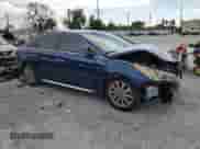 2017 Hyundai Sonata Sport with VIN 5NPE34AF4HH584523, listed as a Copart auction lot 80478675 with 89,567 mi miles and Non repairable. Bid and sale history available at DreamBid. Image 4.