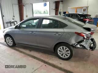 2022 Hyundai Accent SEL z VIN 3KPC24A62NE177424, wystawiony jako Copart lot #68880144 z przebiegiem 23 287 mil mil oraz Szkoda całkowita • Salvage title. Historia ofert i sprzedaży dostępna na DreamBid. Obrazek 2.