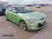 2012 Hyundai Veloster w/Gray Int с VIN KMHTC6AD6CU052668, выставлен на аукционе IAAI как лот 43165096 с пробегом 156 135 миль миль и . История ставок и продаж доступна на DreamBid. Изображение 1.