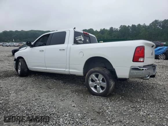 2019 Ram 1500 Big Horn with VIN 1C6RR6TT2KS681041, listed as a Copart auction lot 59224965 with 92,403 mi miles and Salvage title. Bid and sale history available at DreamBid. Image 2.