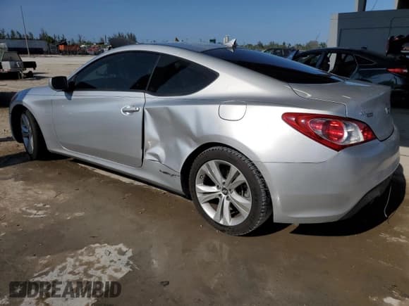 ✅ 2010 Hyundai Genesis Coupe Grand Touring • VIN: KMHHU6KH8AU040913 • Lot: 57479885. Listed on Copart with Not provided. Free auction sales archive from the USA and detailed vehicle history report at DreamBid. Image 2.