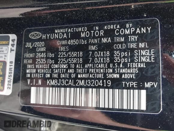 ✅ 2021 Hyundai Tucson Ultimate • VIN: KM8J3CAL2MU320419 • Lot: 42116859. Wystawiony na IAAI z przebiegiem 34 172 mil. Bezpłatny archiwum sprzedaży aukcyjnych z USA i szczegółowy raport historii pojazdu na DreamBid. Zdjęcie 9.