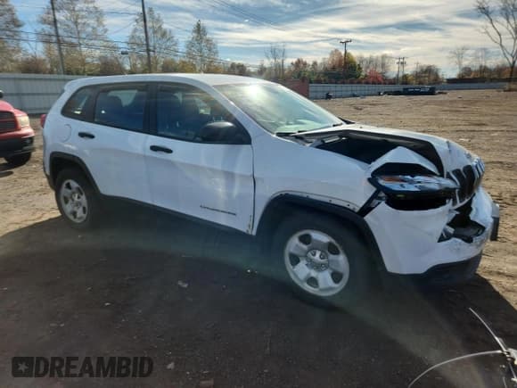 ✅ 2016 Jeep Cherokee Sport • VIN: 1C4PJMAS2GW255095 • Lot: 86786985. Wystawiony na Copart z przebiegiem 179 860 mil. Bezpłatny archiwum sprzedaży aukcyjnych z USA i szczegółowy raport historii pojazdu na DreamBid. Zdjęcie 4.