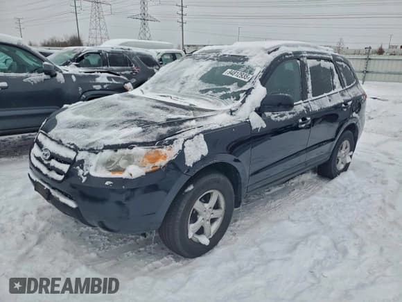 ✅ 2008 Hyundai Santa Fe GLS • VIN: 5NMSG73D78H180665 • Lot: 94812935. Listed on Copart with 142,744 mi. Free auction sales archive from the USA and detailed vehicle history report at DreamBid. Image 1.