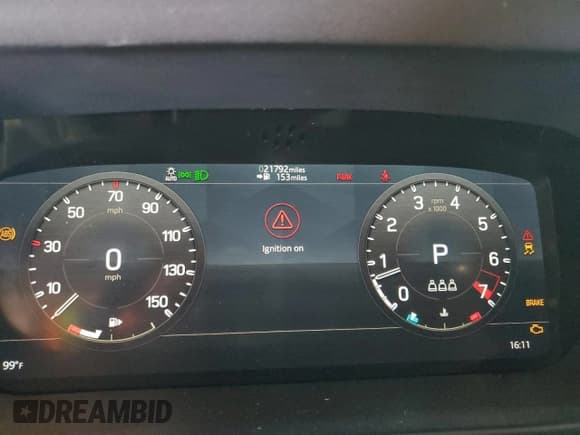 ✅ 2023 Land Rover Defender S • VIN: SALEJ7EX5P2241657 • Lot: 84704155. Listed on Copart with 21,792 mi. Free auction sales archive from the USA and detailed vehicle history report at DreamBid. Image 9.