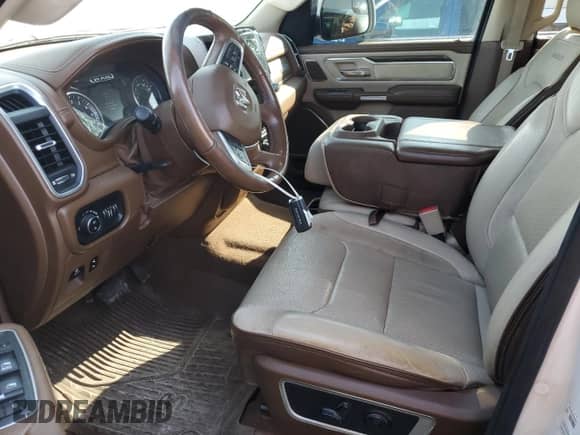 2019 Ram 1500 Laramie с VIN 1C6SRFJT4KN568940, выставлен на аукционе Copart как лот 80893485 с пробегом 87 528 миль миль и Списание • Salvage title. История ставок и продаж доступна на DreamBid. Изображение 7.