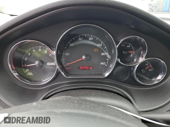 ✅ 2007 Pontiac G6 GT • VIN: 1G2ZH58N074242050 • Lot: 81115625. Listed on Copart with 182,401 mi. Free auction sales archive from the USA and detailed vehicle history report at DreamBid. Image 9.