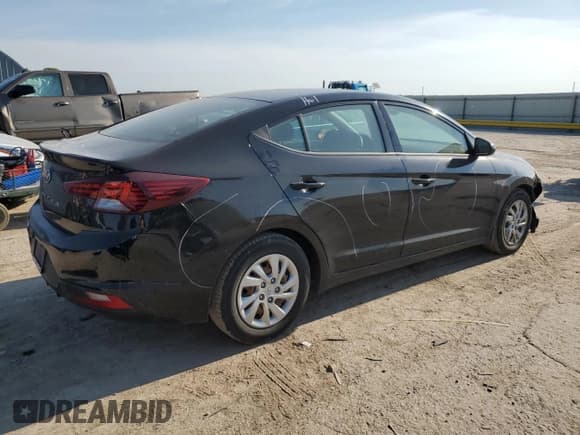 ✅ 2020 Hyundai Elantra SE • VIN: 5NPD74LF3LH544309 • Lot: 68865525. Listed on Copart with 124,721 mi. Free auction sales archive from the USA and detailed vehicle history report at DreamBid. Image 3.